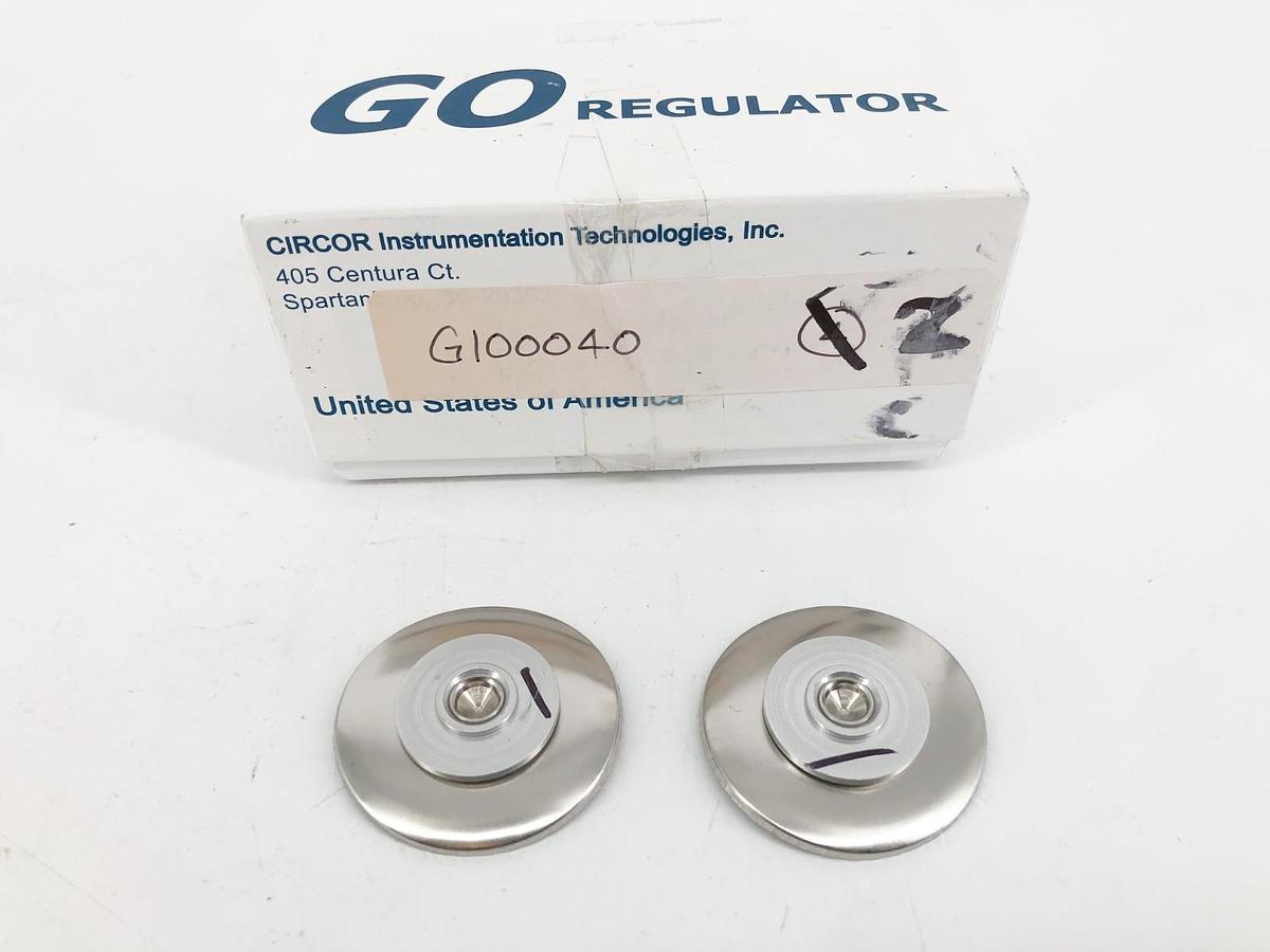 Box of 2 New Circor Go Regulator G100040 Diaphragm Assembly For PR-1 PR-2 PR1