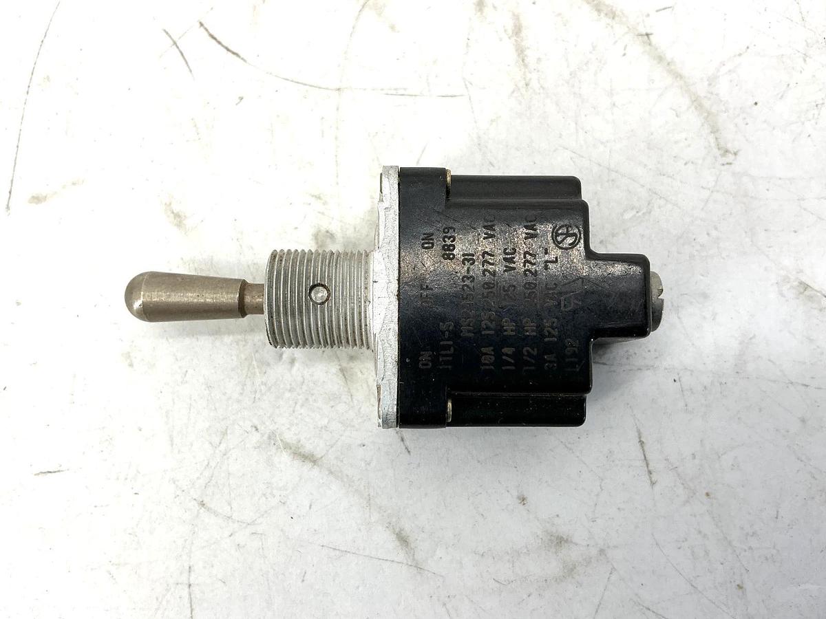 Used Microswitch MS24523-31 Toggle Switch On/Off 1/4HP 10A 277VAC 1TL1-5 MS2452331