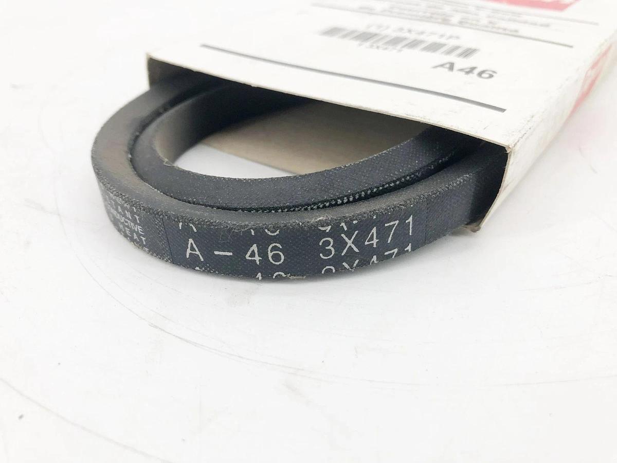 Lot of 3 Dayton New A-46 V-Belts 3X471 - No Box