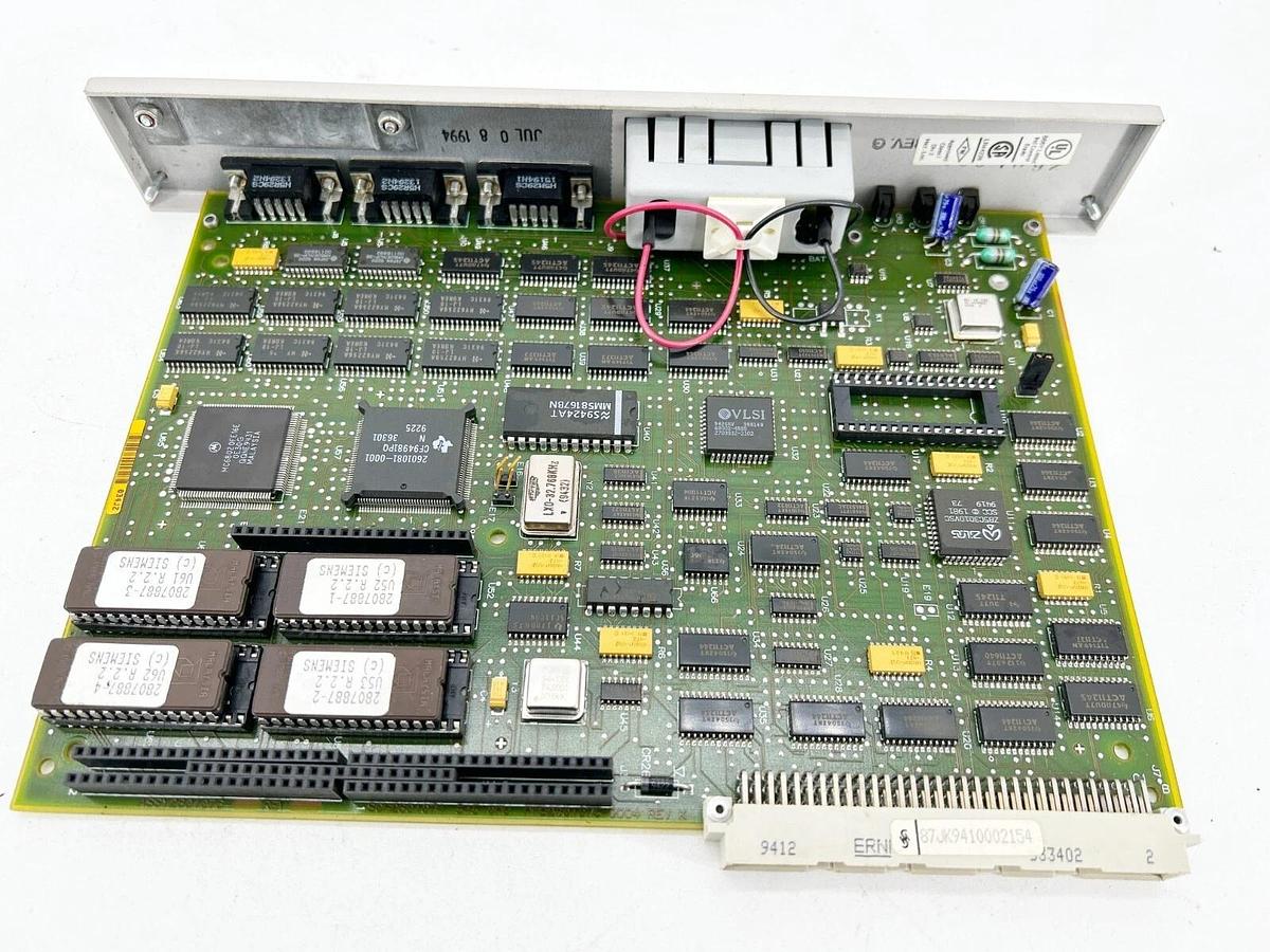 Used Siemens 545-1101 Simatic TI545 CPU Module 28K Word Memory PID 2 Communicatio