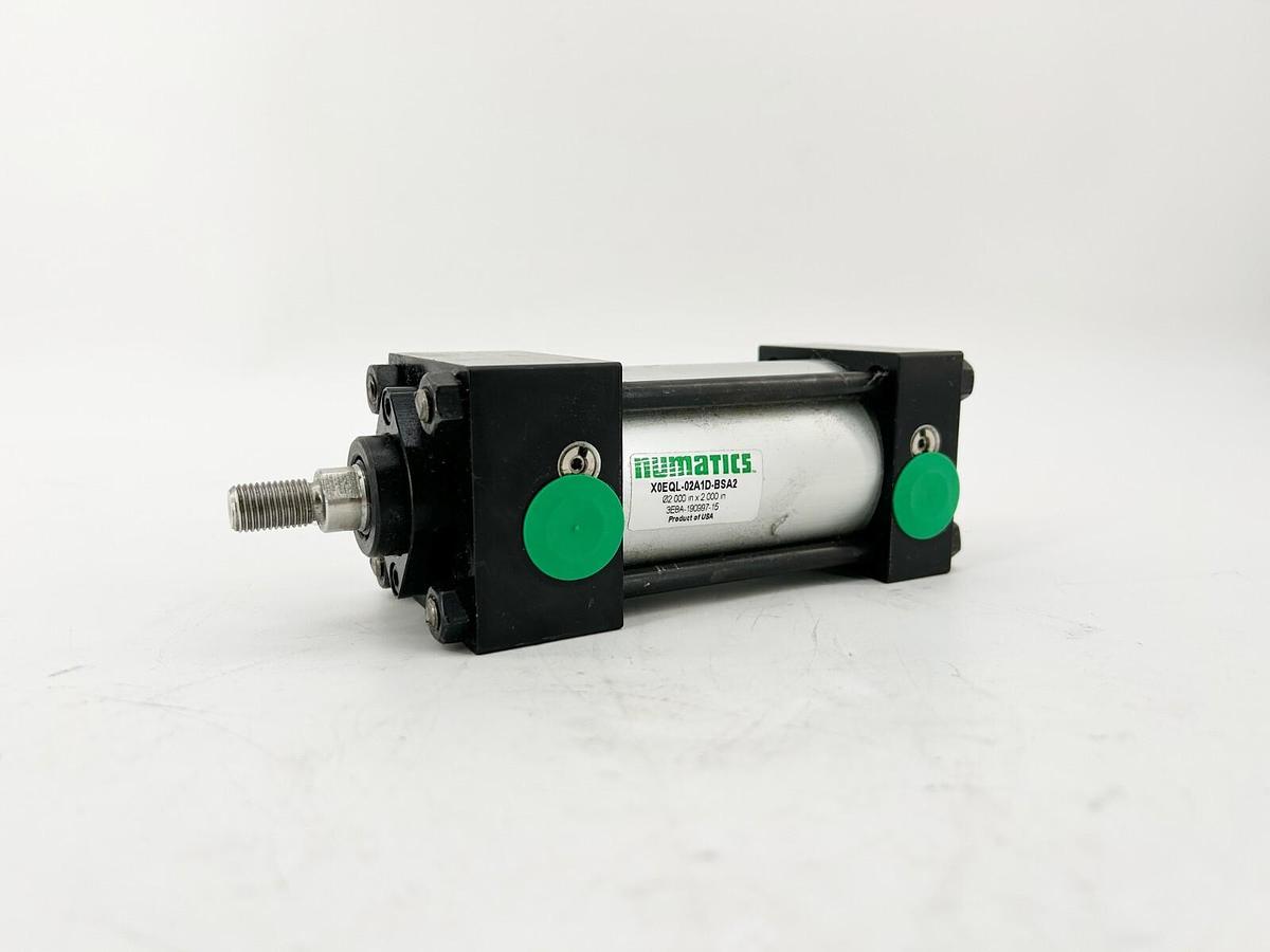 New Numatics X0EQL-02A1D-BSA2 Pneumatic Cylinder 3E8A0190997-15 2"x2"