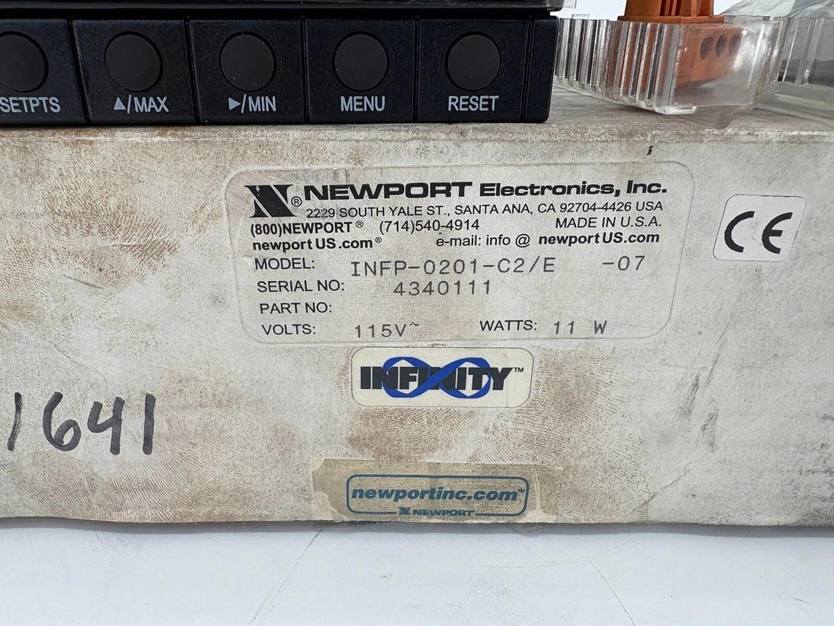 Newport Electronics INFP-0201-C2/E Panel Meter 115V 11W