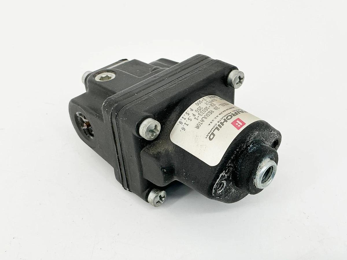 Used Fairchild EB-16033-1 Regulator 250PSI 2-100PSIG Range Model 30