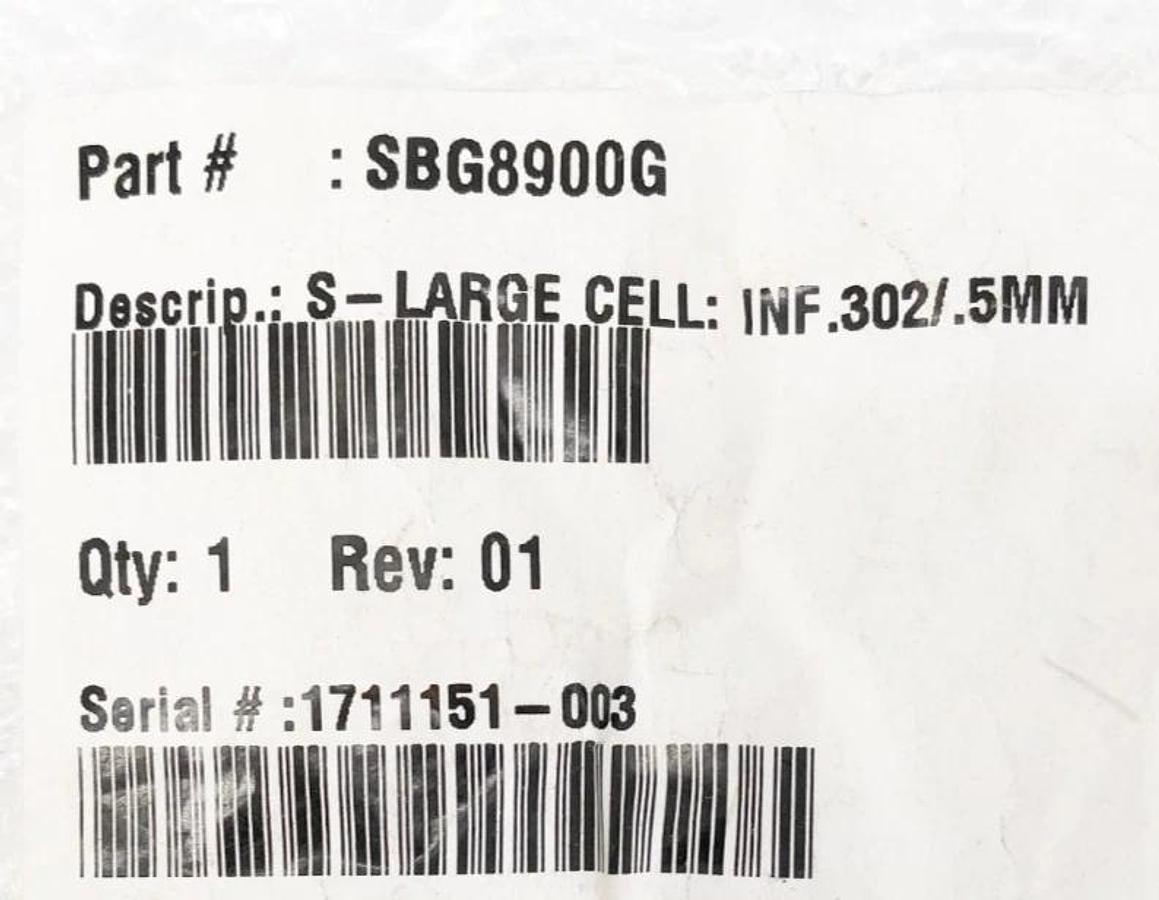 New ABB SBG8900G AFT Liquid Transmission Cell Rev 01 S-LARGE CELL INF.302 / .5mm