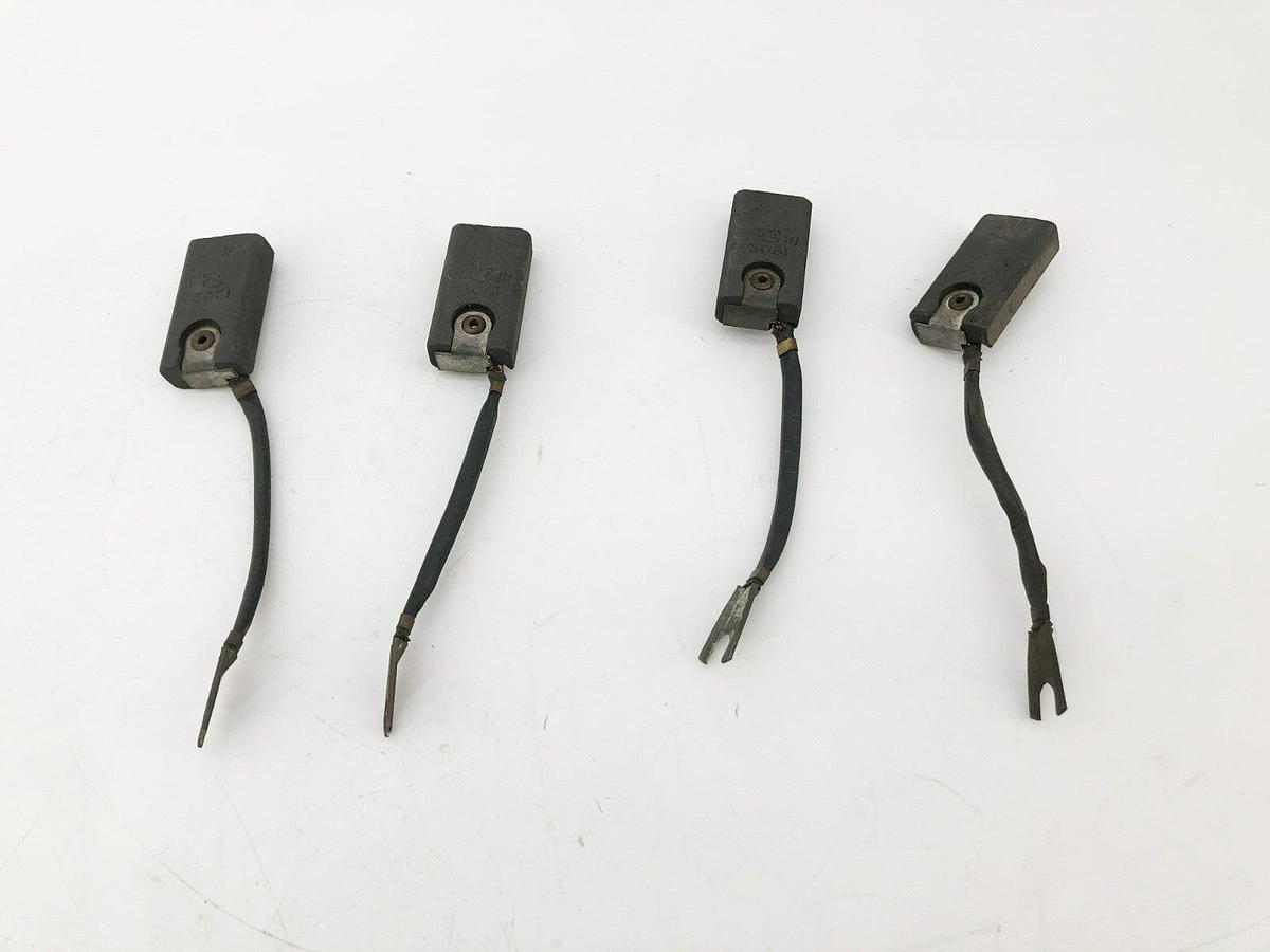 Lot of 4 New National Carbon 3061 Carbon Brushes