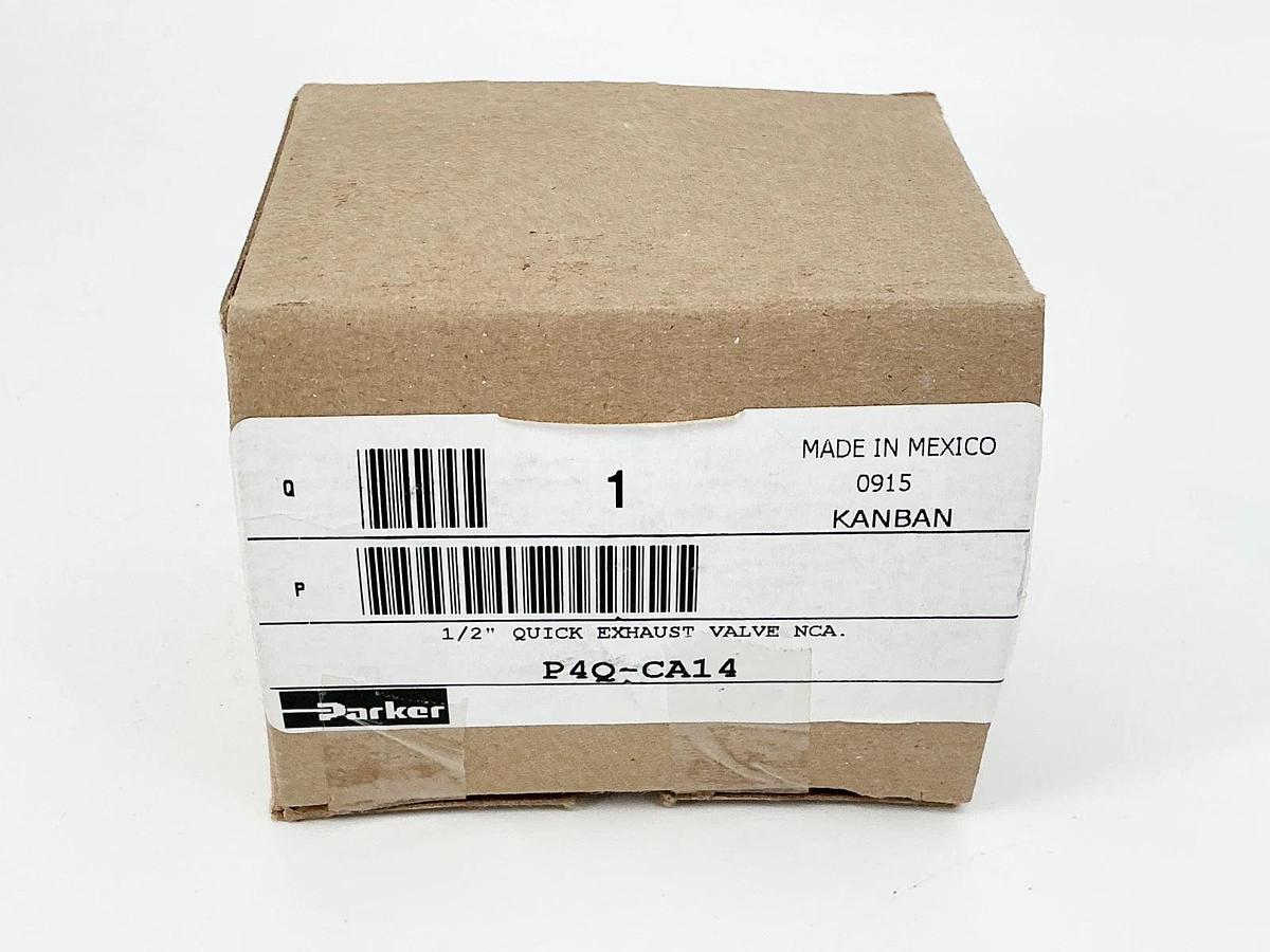 New Parker P4Q-CA14 Quick Exhaust Valve 1/2" 150PSI