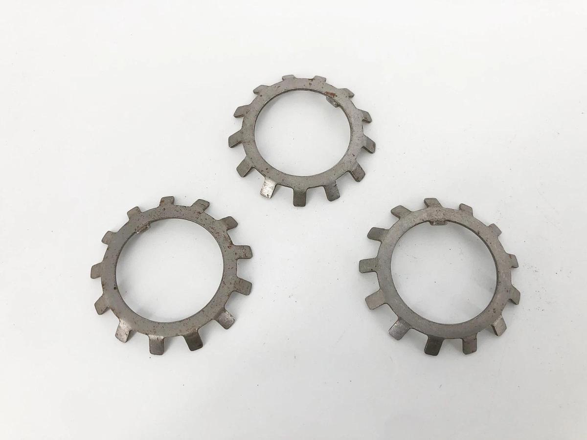 Lot of 3 New W-06 Lock Washers 1.193" ID 1.922" OD - No Box