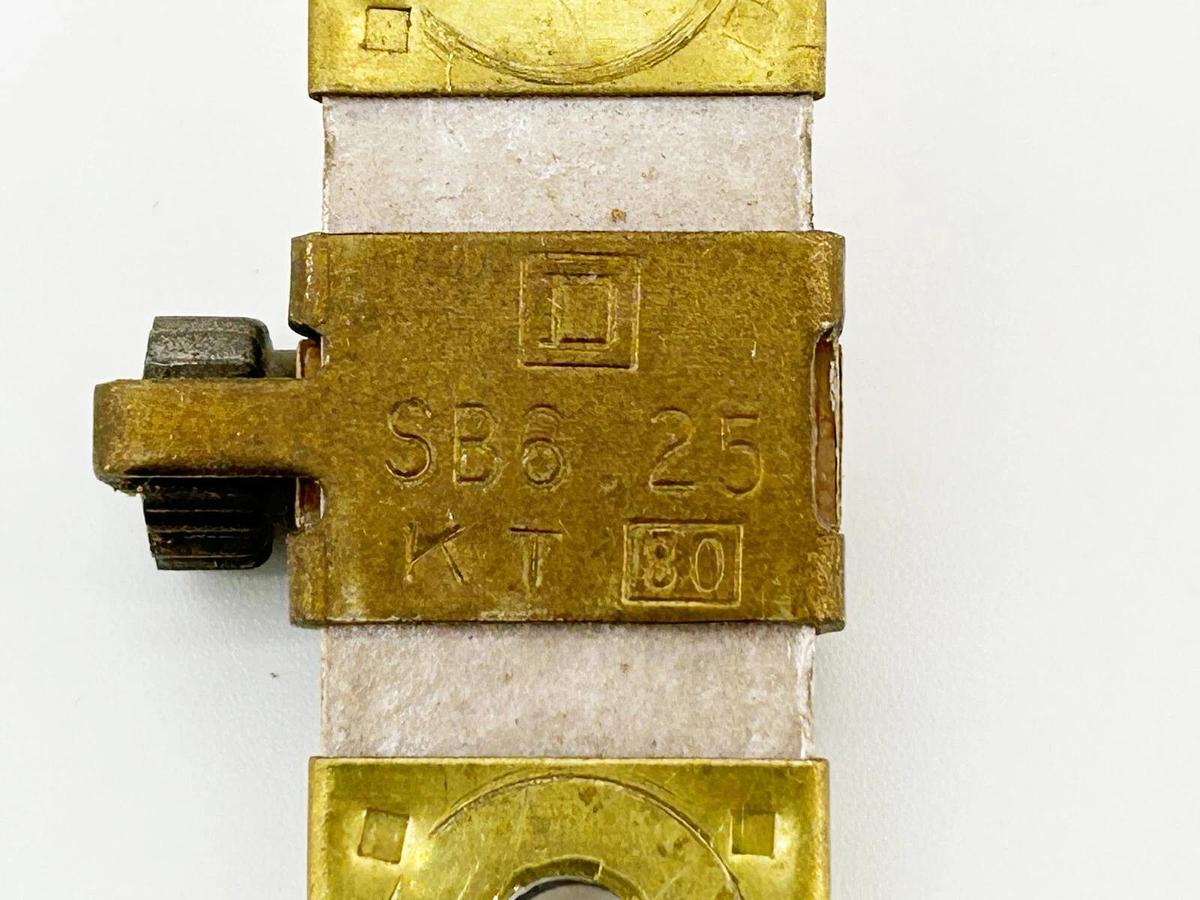 Used Lot of 3 Square D SB6.25 Thermal Overload Relay Heating Element