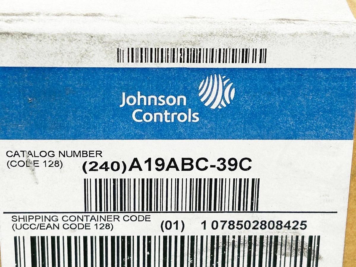 New Johnson Controls A19ABC-39C Temperature Control 180Deg Style 2 1/2"