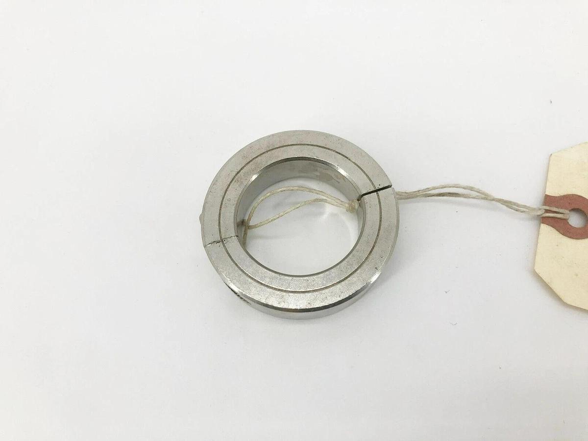 New Climax 2C-143-S Two-Piece Split Clamp Collar Stainless Steel 1-7/16" ID