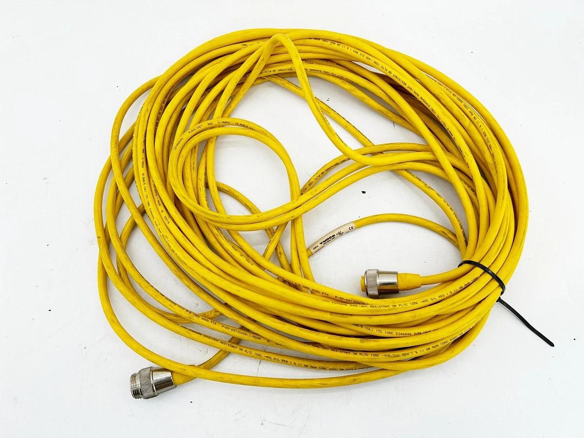 Used Turck RSM RKM 50-20M Cordset Minifast 7.8" U2283-33