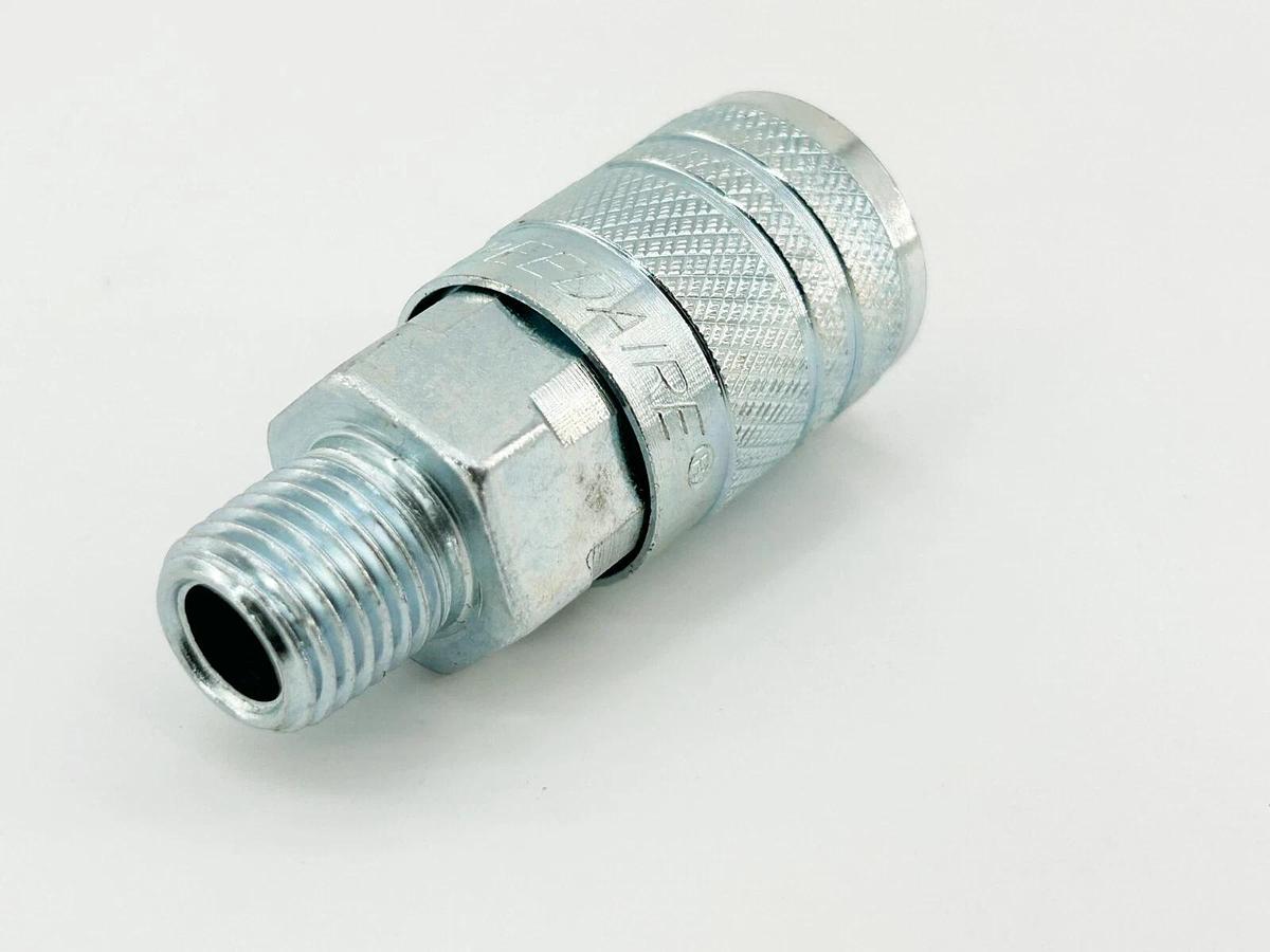 New Lot of 2 Speedaire Quick Coupler 1/4" Body 1/4" MNPT