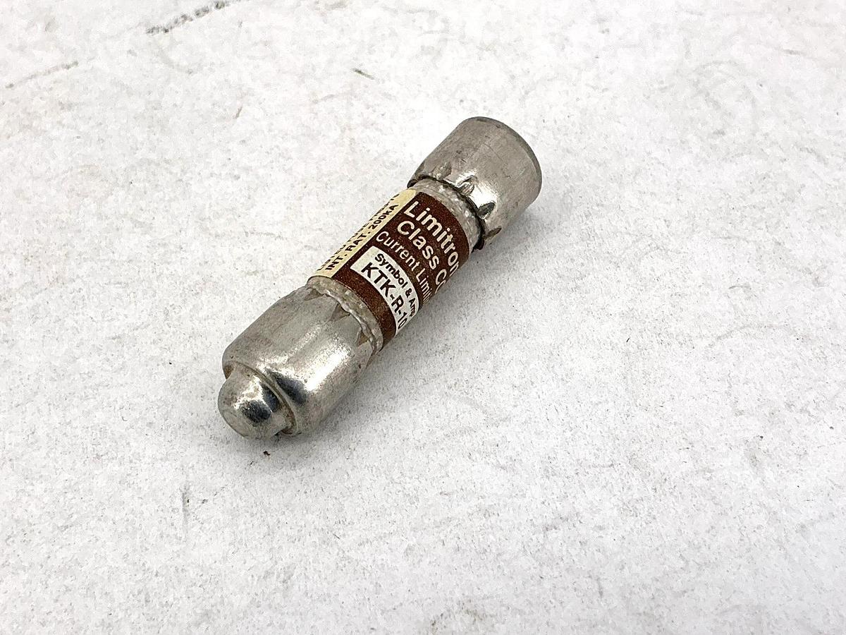 Lot of 3 New Bussmann KTK-R-10 Limitron Current-Limiting Class CC Fuse 10A 600V