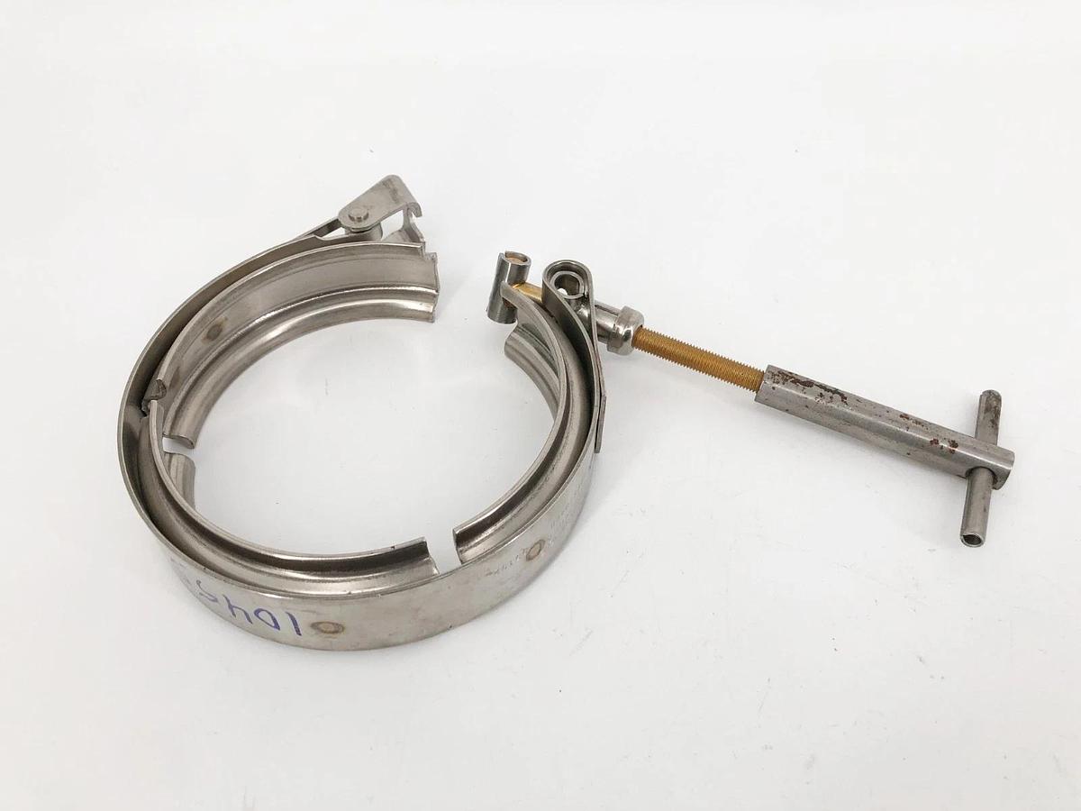Lot of 2 New Clampco 999PS-0488 Stainless Steel Band Clamp - No Box