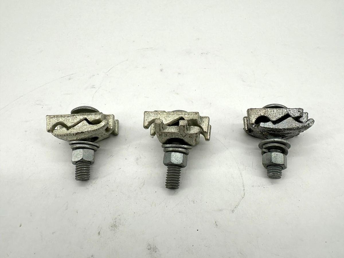 Lot of 3 New Burndy GC2626CT Cabletray Ground Clamp 2/0AWG - No Box