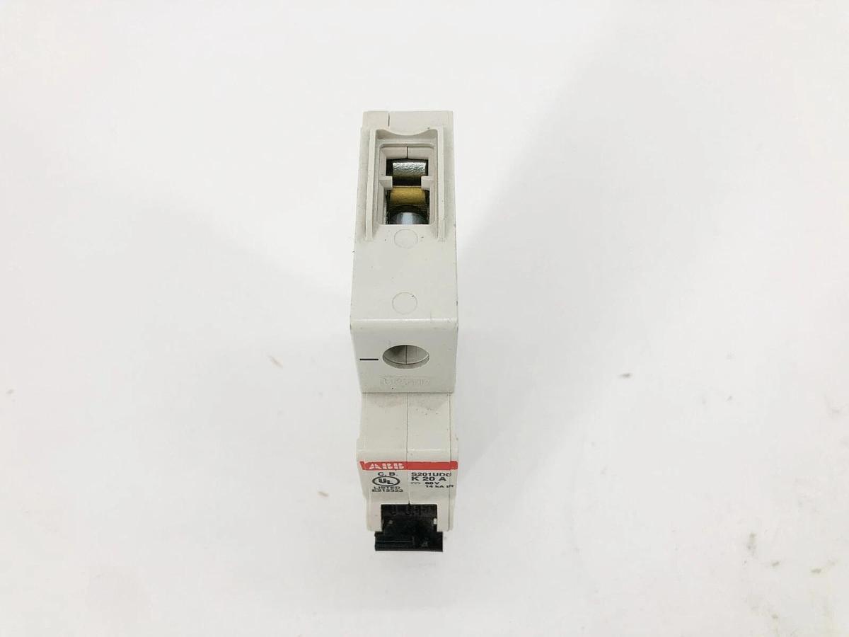 New ABB S201UDC-K20 Circuit Breaker 20A 1P 60V - No Box