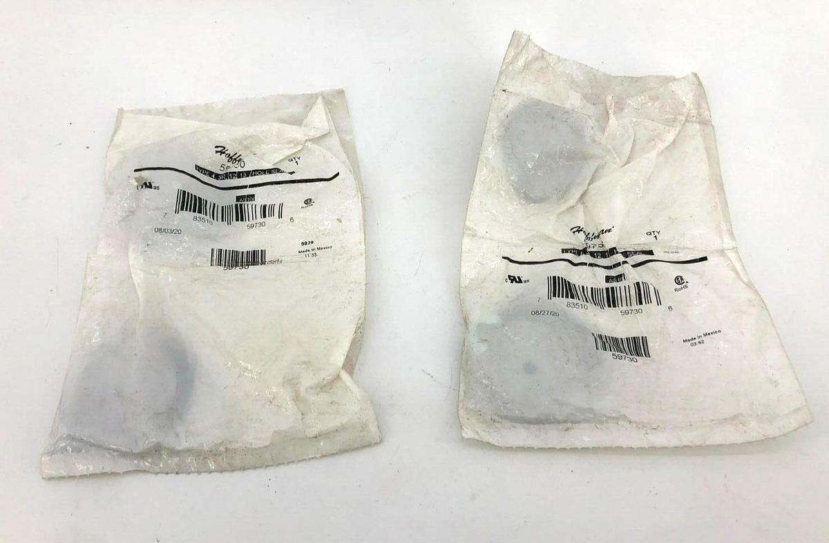 Lot of 2 New Hoffman 59730 Hole Seal Kits, Type 4, 3R, 12, 13
