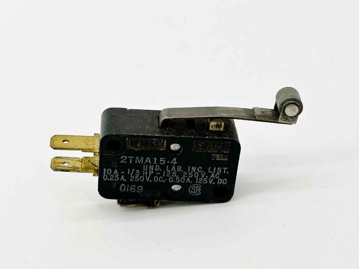 Used Lot of 3 Honeywell 2TMA15-4 Limit Switch Snap Action 10A 1/3HP 250V