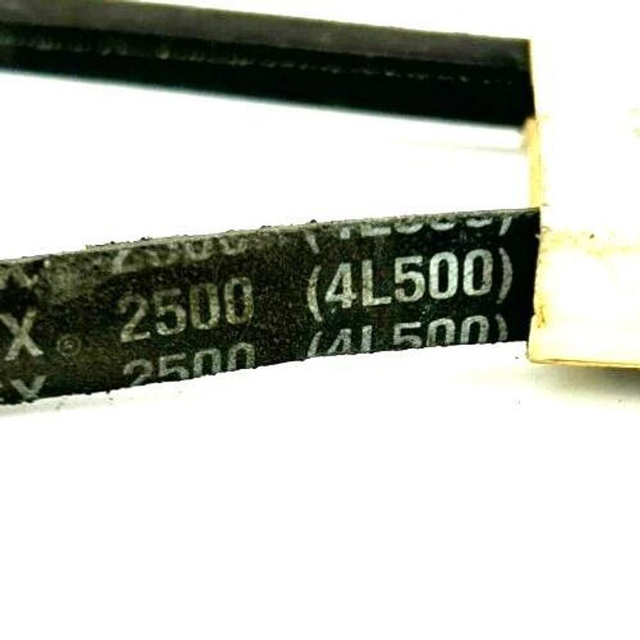 Lot of 3 New Gates 2500 V-Belts, 4L500
