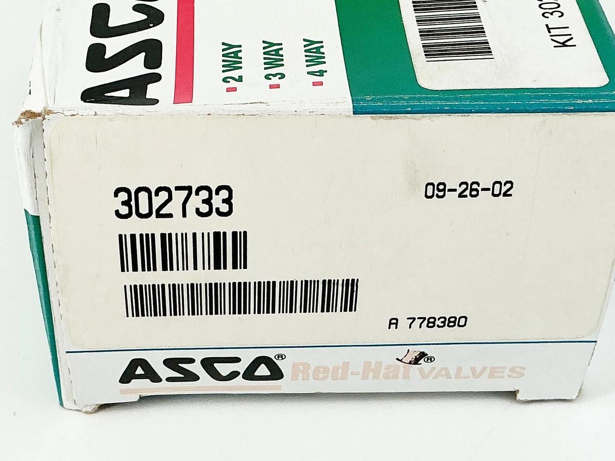 New Asco 302733 Valve Rebuild Kit