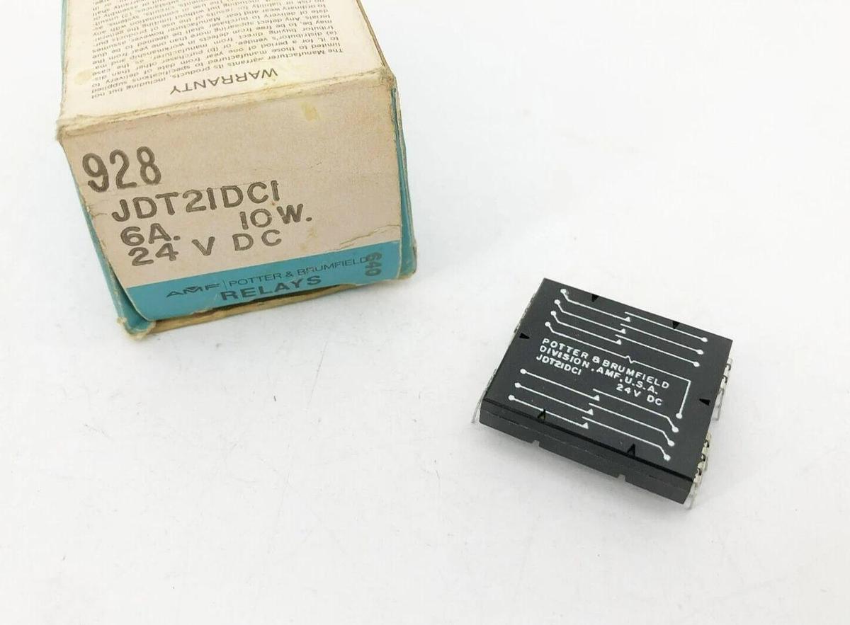 New Potter & Brumfield JDT21DC1 Reed Relay 24VDC 6A 10W