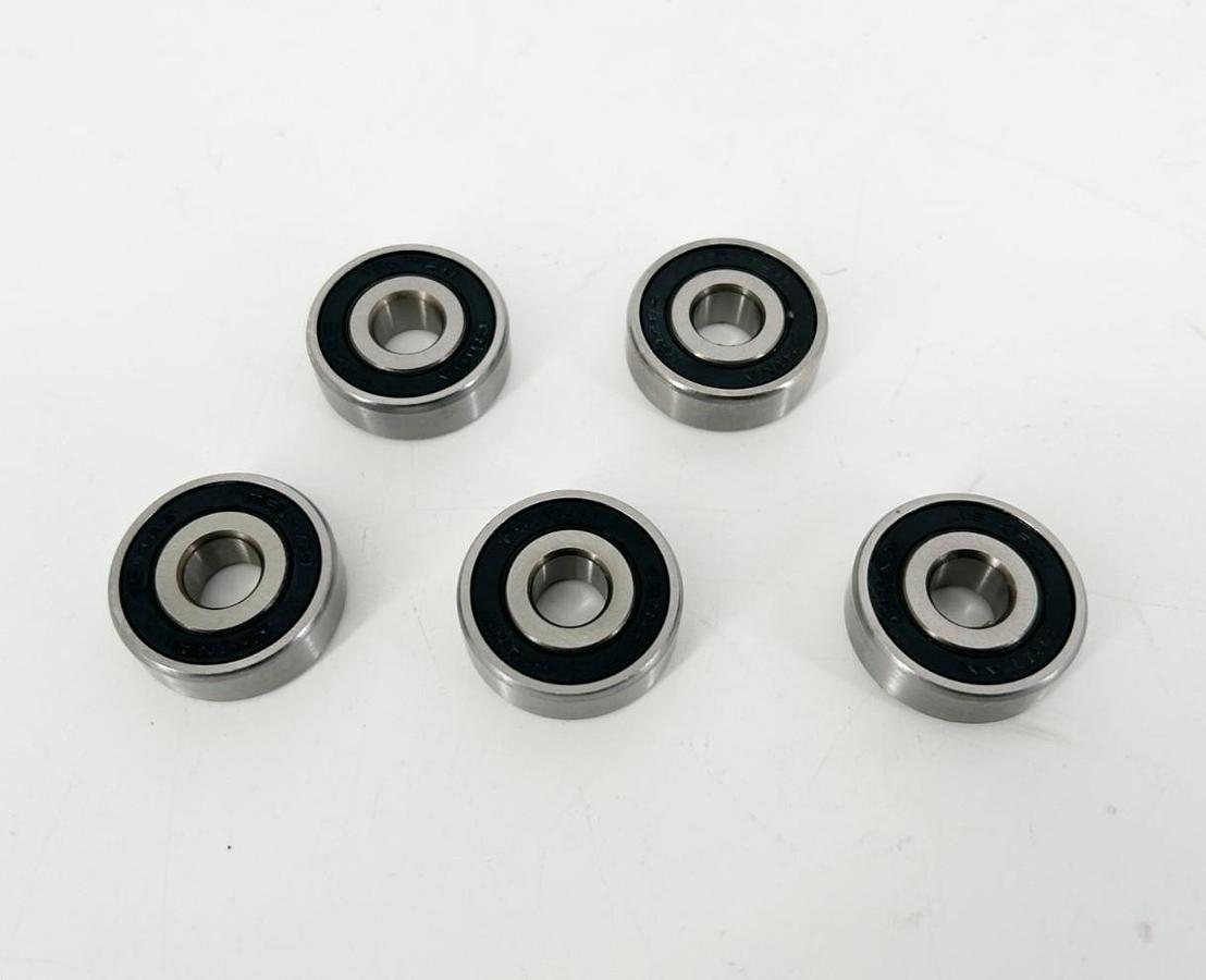 Lot of 5 New Tritan 1614-RS Bearings 3/8" ID 1-1/8" OD 3/8" W - No Box