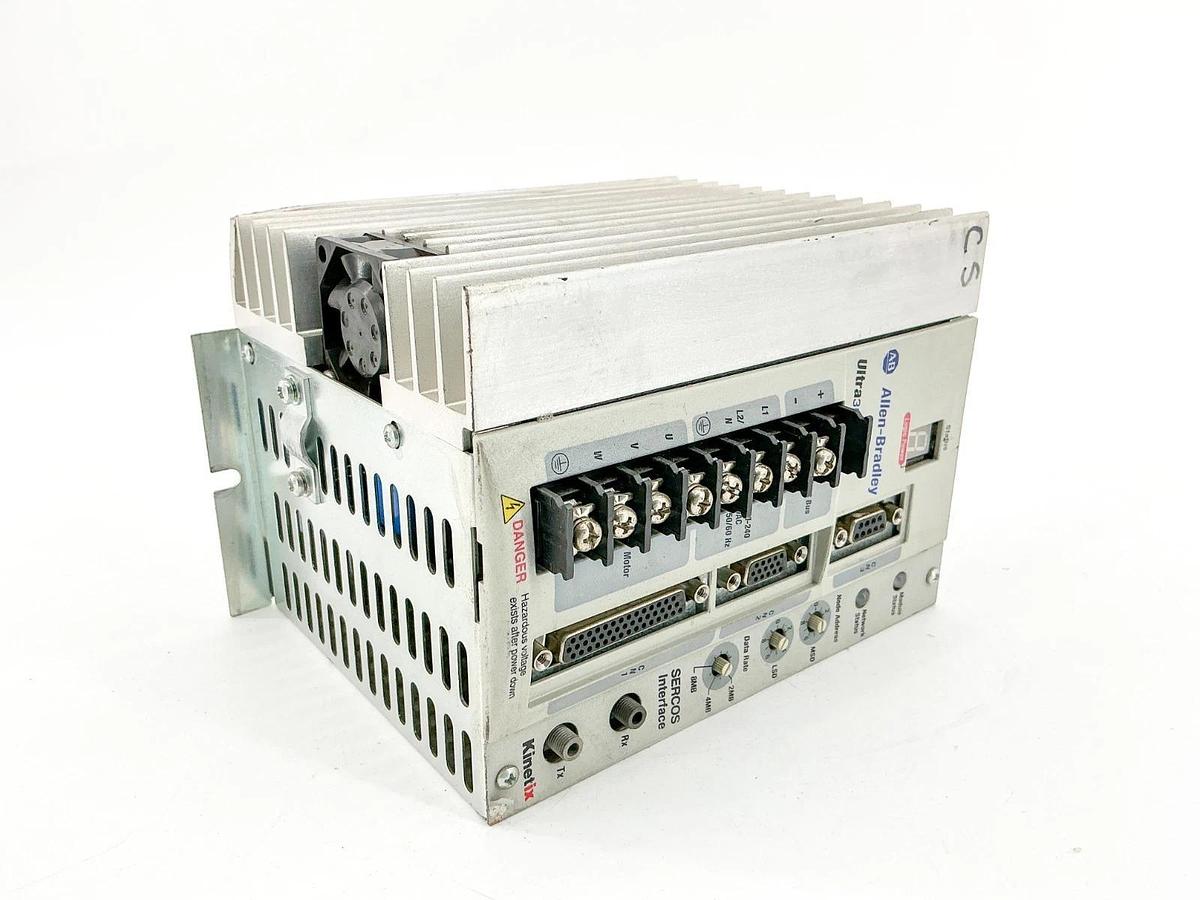 Used Allen Bradley 2098-DSD-020-SE Servo Drive 120/240V 50/60Hz 0-400Hz Ser.C