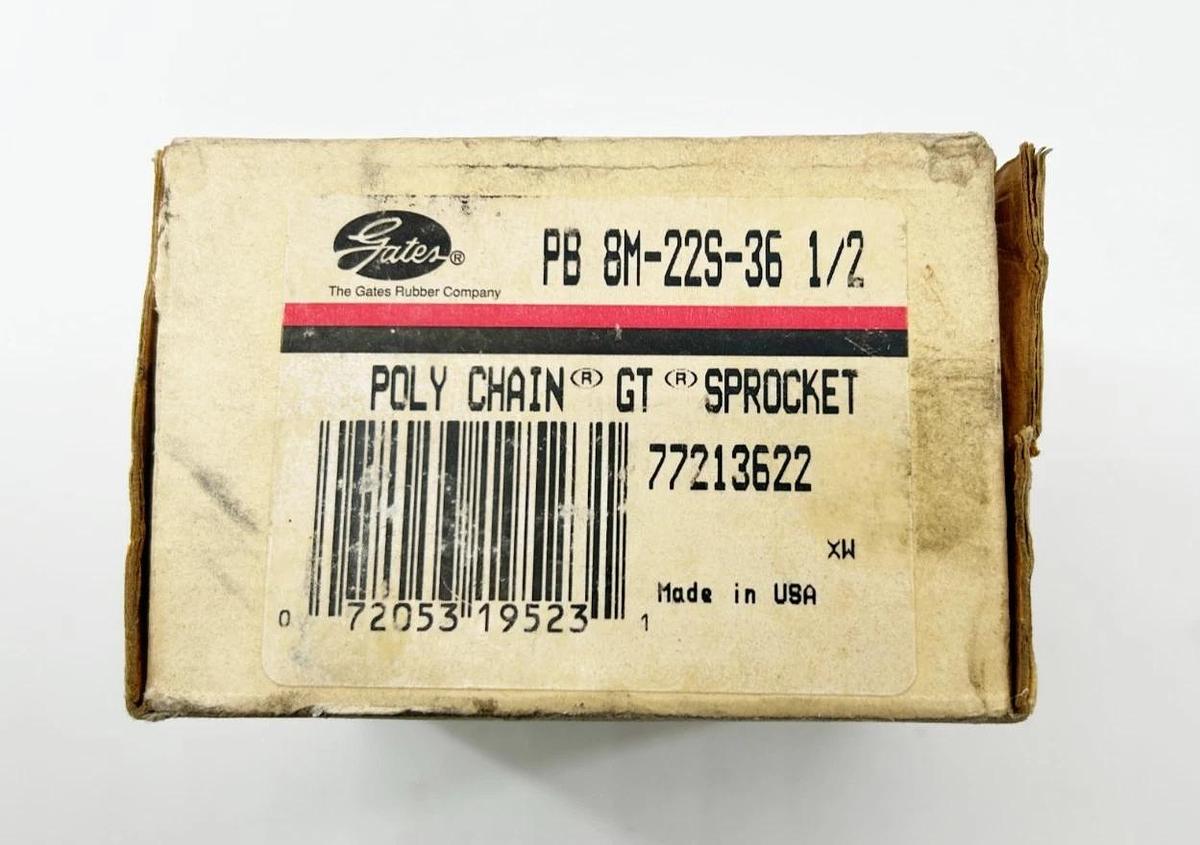 New Gates PB 8M-22S-36 1/2 Poly Chain GT Sprocket 772113622