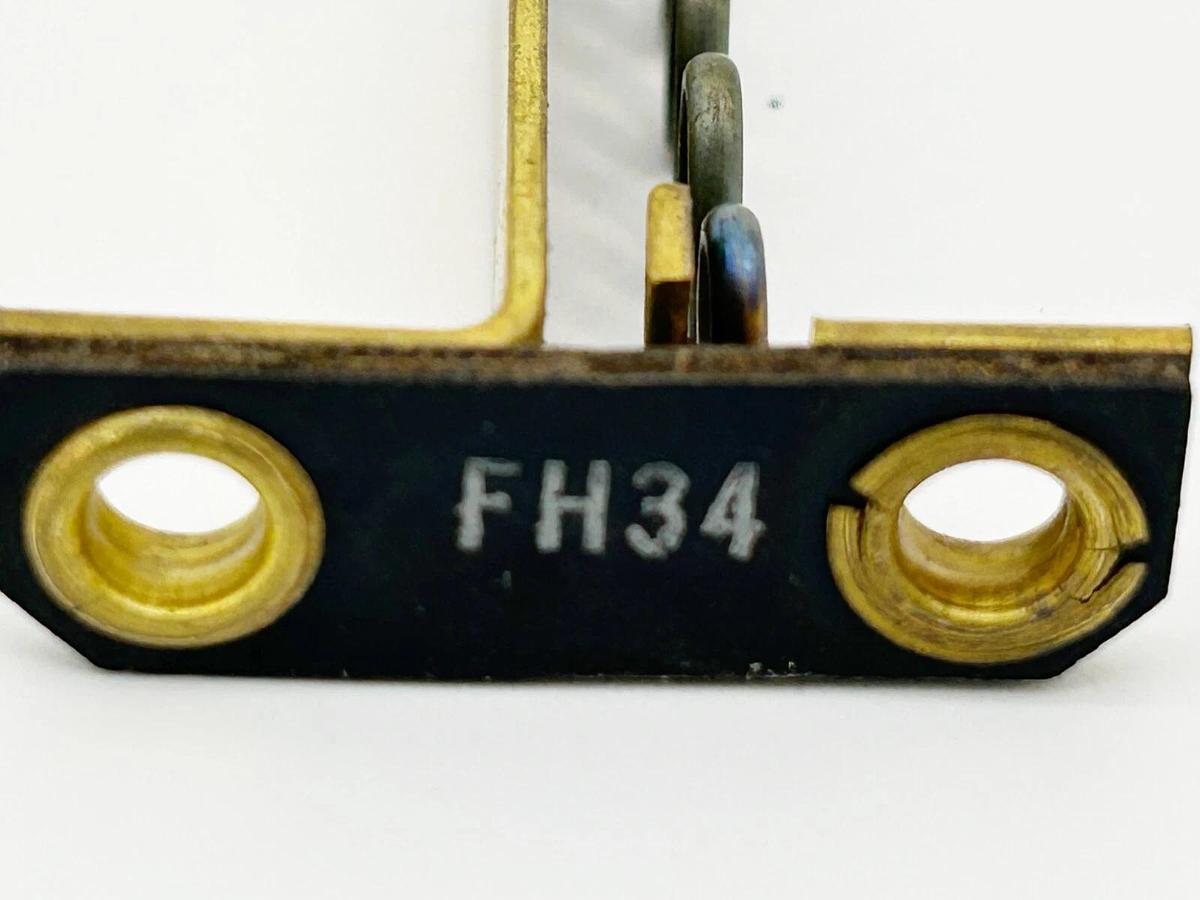 New Lot of 3 Eaton FH34 Thermal Overload Heater Element Relay- No Box