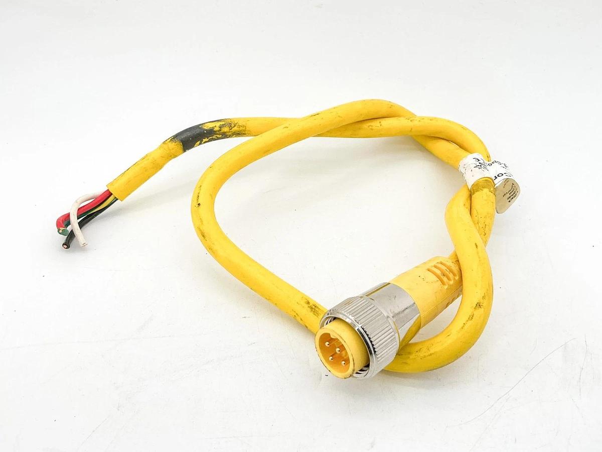 Used Mencom Co. MIN-4MP-3-SB03 Cordset 600V 10A 4 Wire - No Box