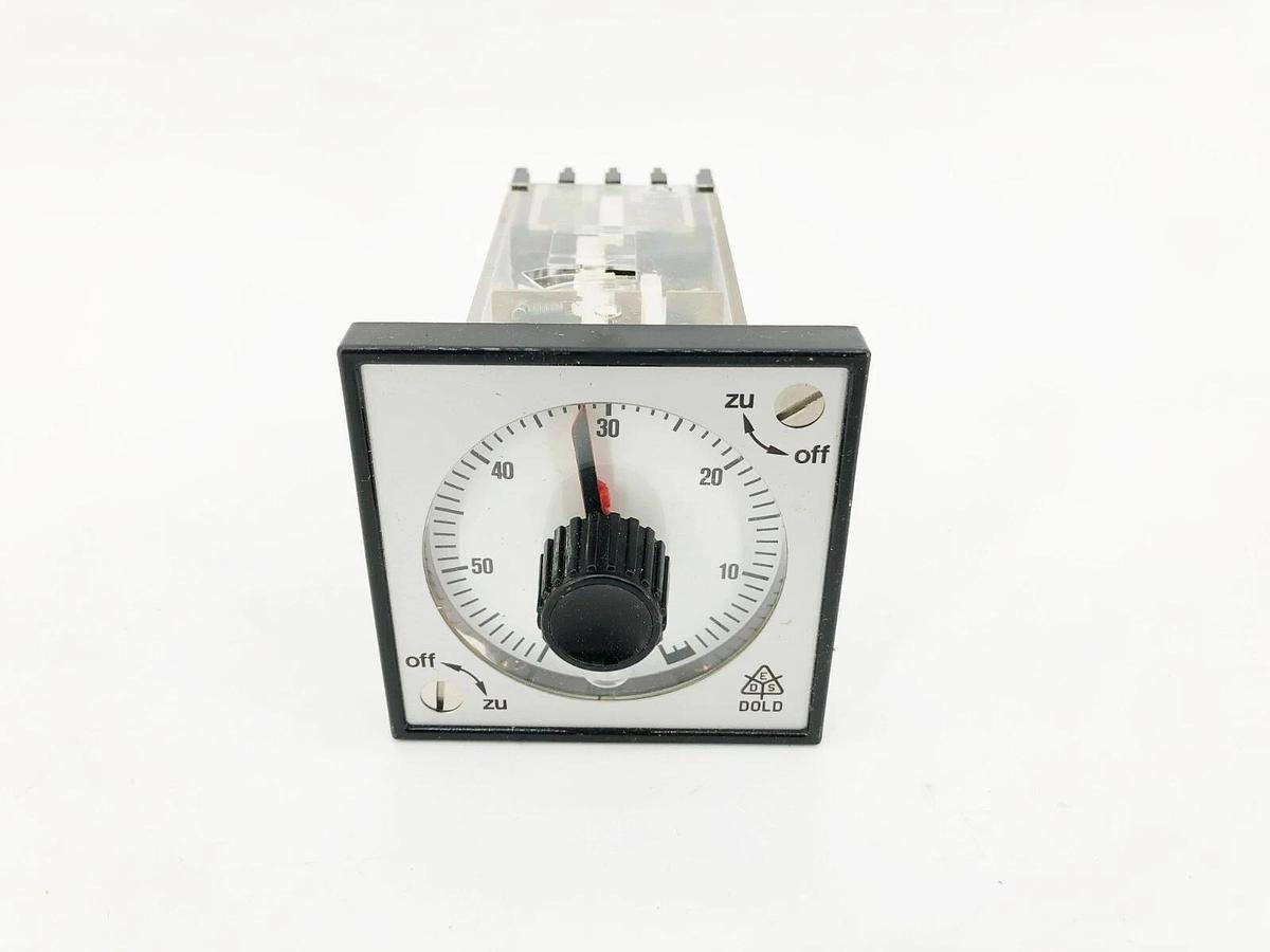 New E. Dold & Söhne ZS 700.14.1011 Time Protector 110VAC 2-60ohm 0-60min 0016867