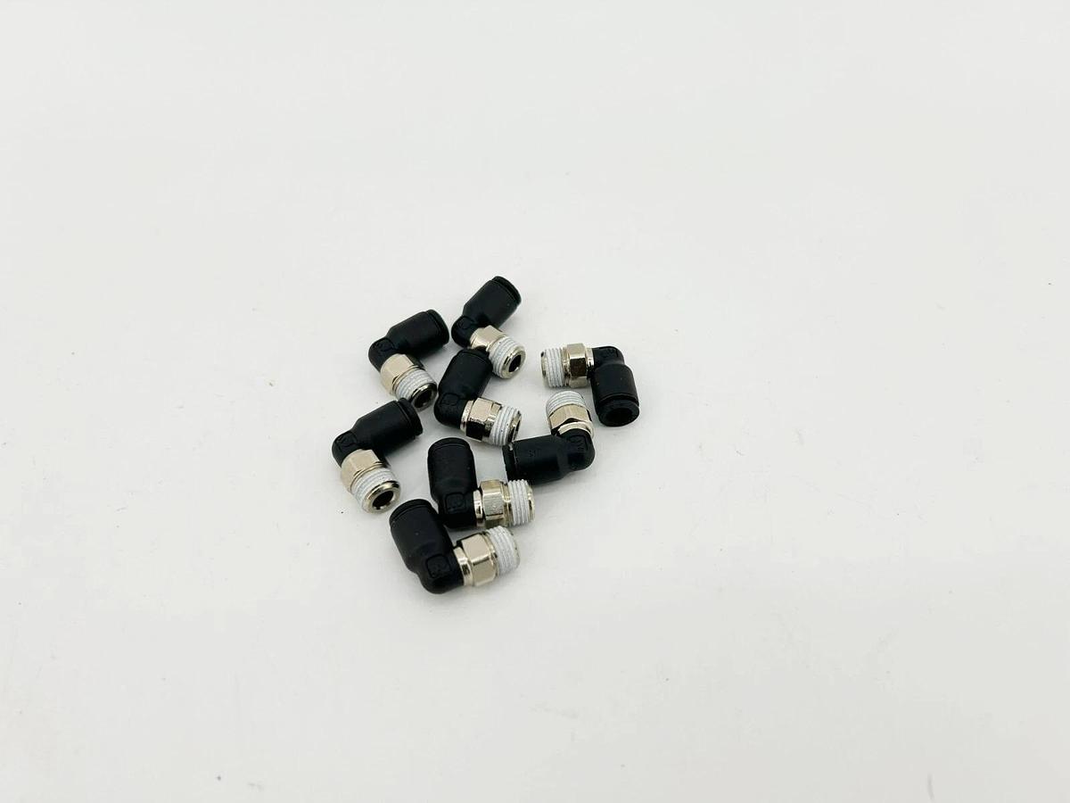 Lot of 8 New Lawson 98201 Male Elbows, BSPT, 6mm Tube, 1/8" Thrd