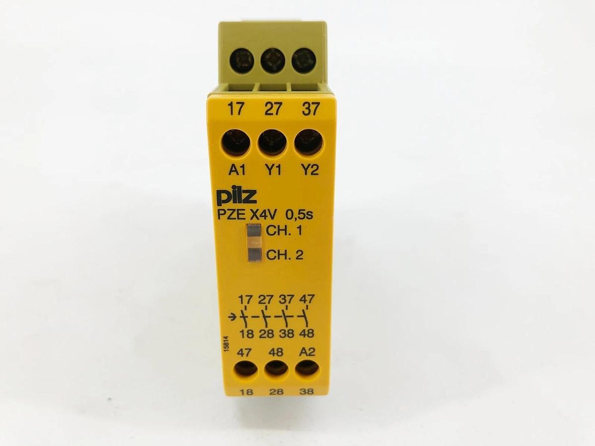 New Pilz PZE X4V 0,5/24VDC 4N/O FIX Safety Relay 24VDC 2W 774580