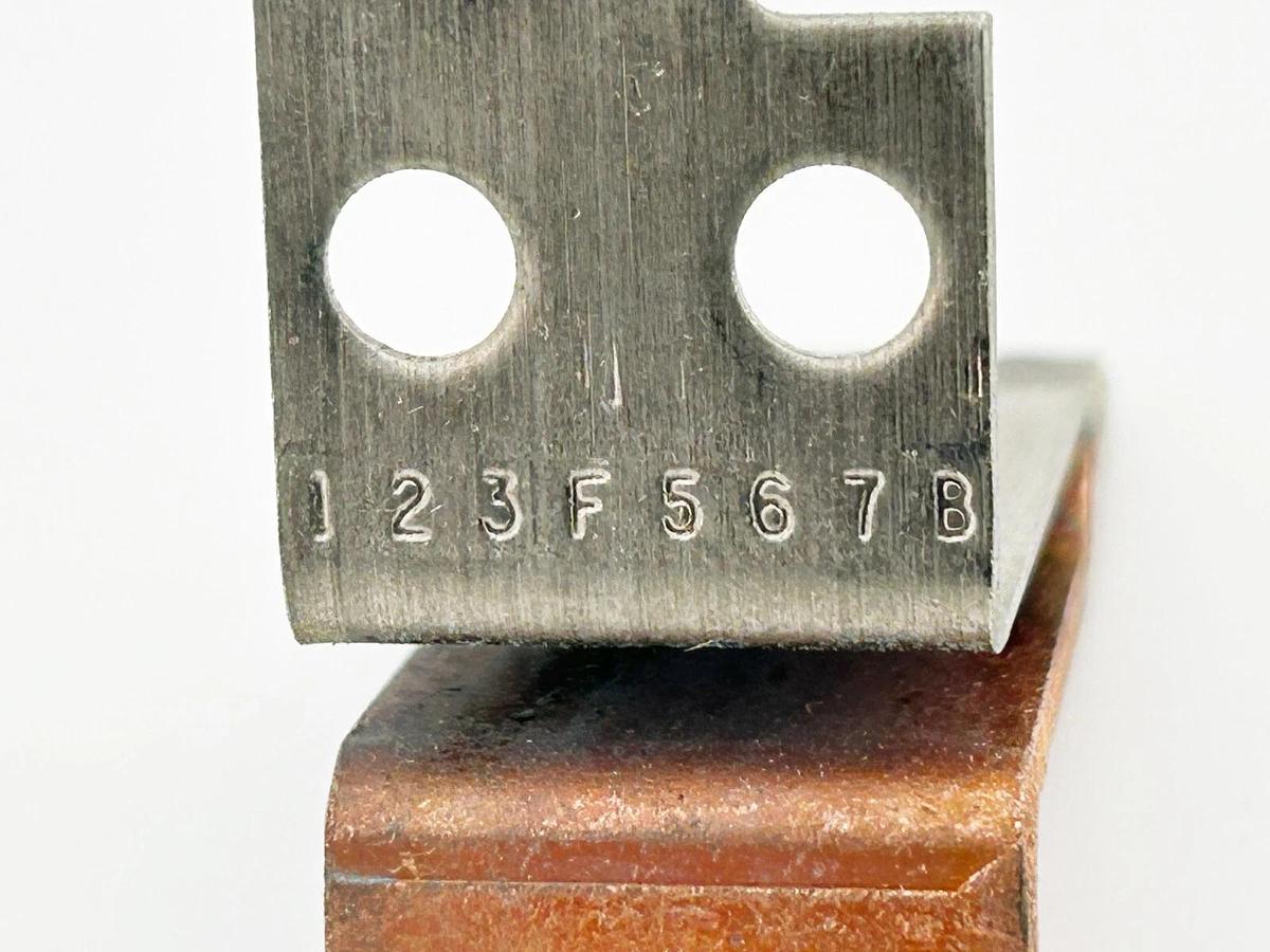 New Lot of 3 General Electric 123F56.7B Overload Relay Heater Element - No Box