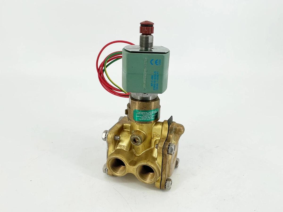 New Asco SC8316G304MO 110/120VAC Solenoid Valve 150PSI 1/2" 1.4W - No Box
