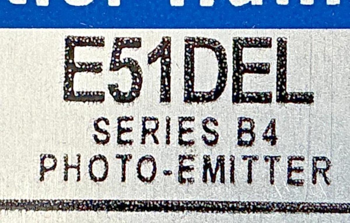 Used Eaton Cutler-Hammer E51DEL Photoelectric Thru-beam Source Head & Body 120VAC