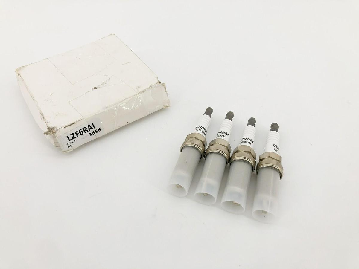 Lot of 4 New NGK LZF6RAI Laser Iridium Spark Plugs 3656