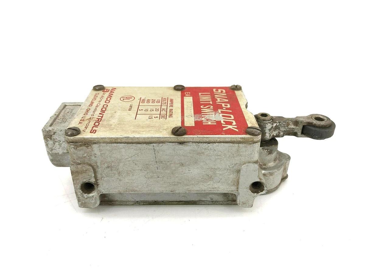 Used Namco Controls EA170-11100 Snap-Lock Limit Switch 600VAC