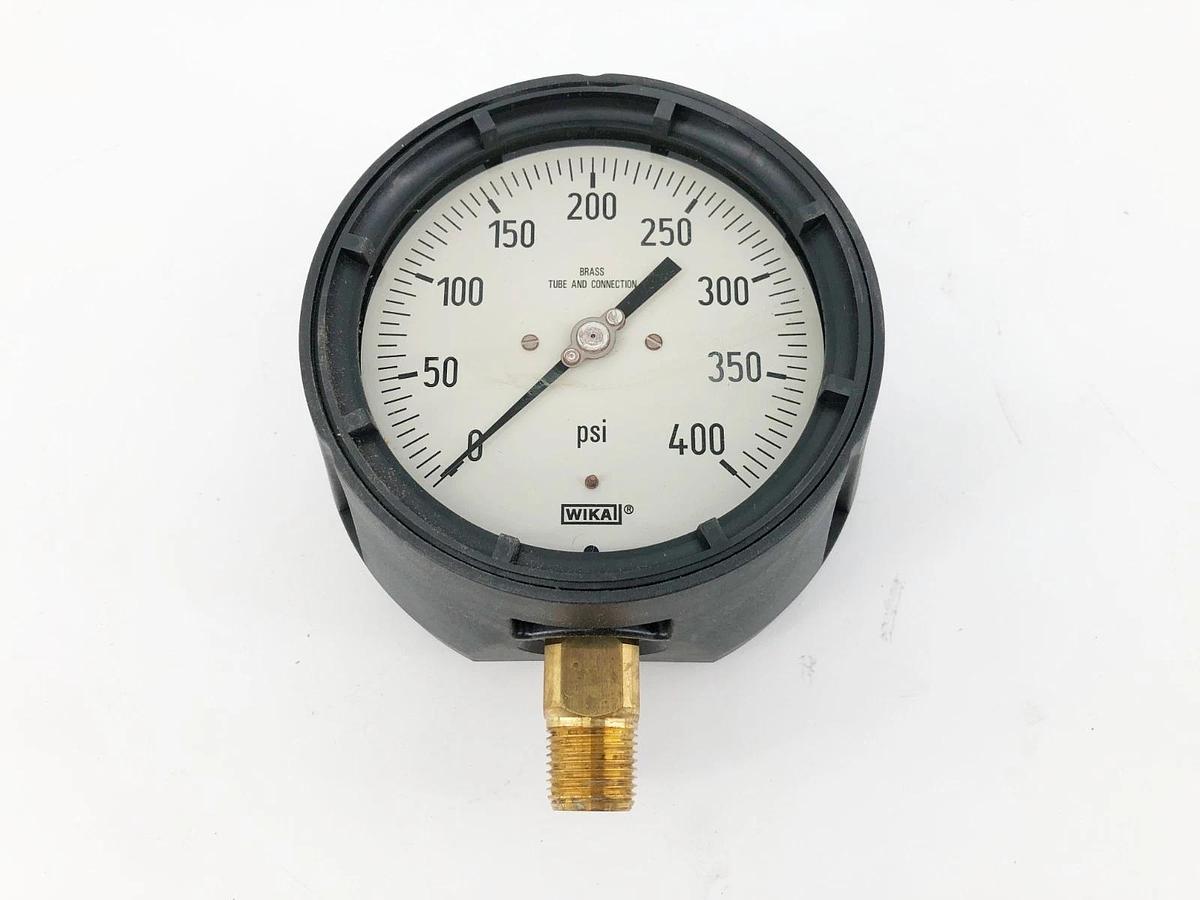 New Wika 9834400-0001 Process Gauge Type 213.34 4.5" 400psi 1/2" LM