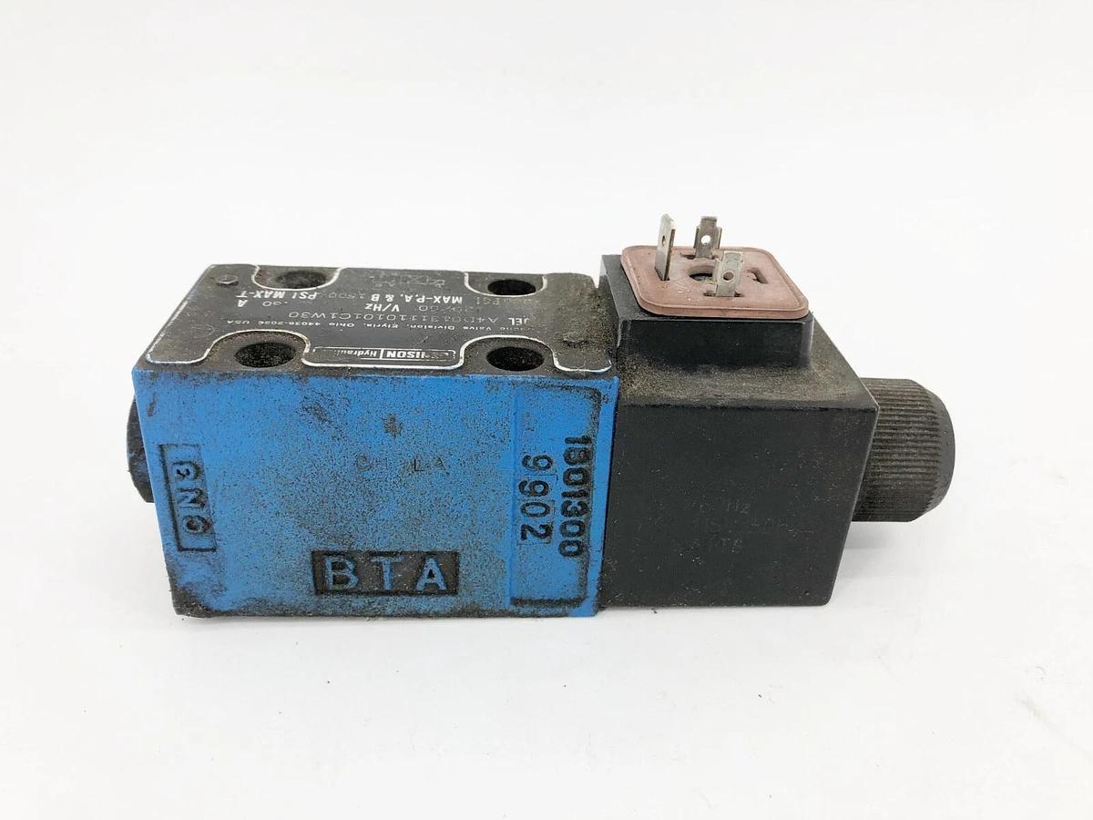 Used Denison Hydraulics A4D0131110101C1W30 Valve 120V 60Hz 0.60A 4000psi