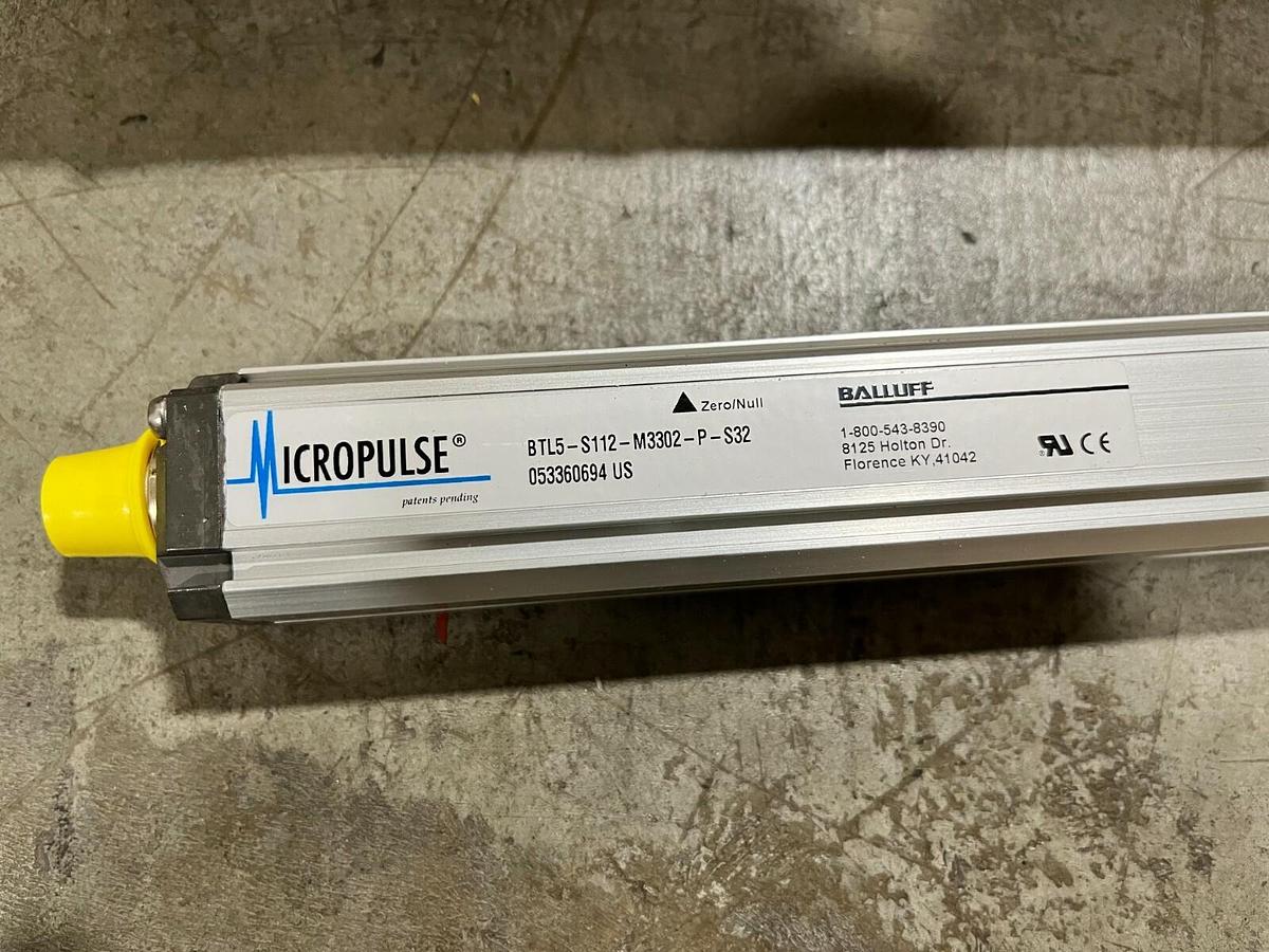 Balluff BTL5-S112-M3302-P-S32 Micropulse Linear Position Sensor 313087