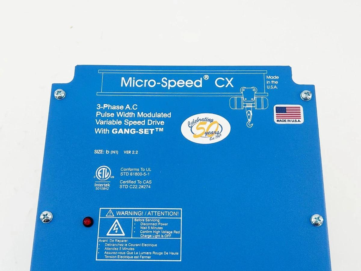 New PE M757CXRH Crane Hoist Motor Control Drive 7.5HP 9.7FLA 575V