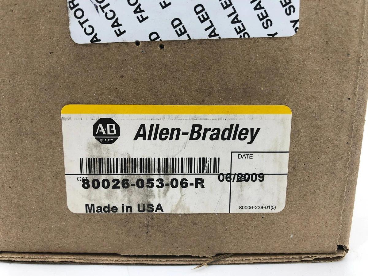 New Allen Bradley 80026-053-06-R Fiber Optic Cable 6.5 Meter Length Sealed Box