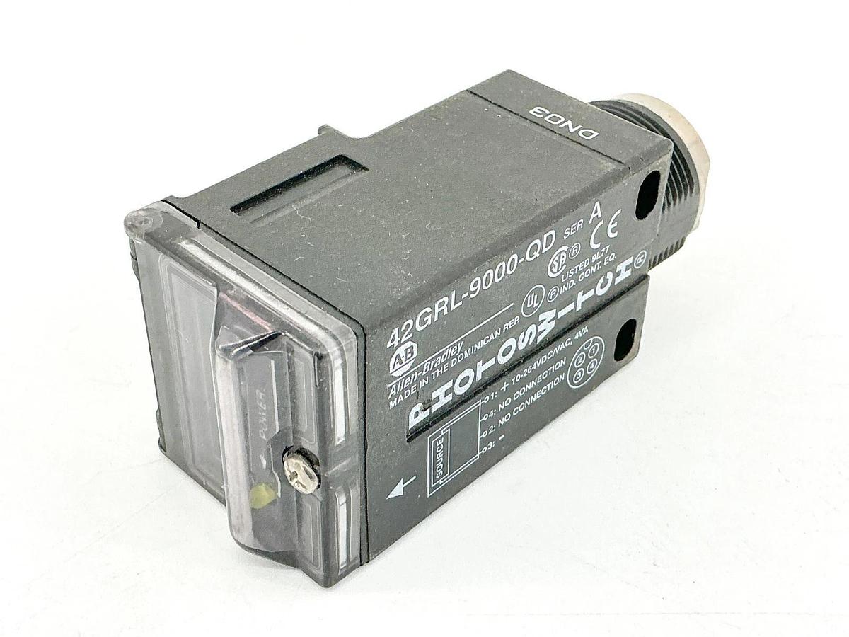 New Allen Bradley 42GRL-9000-QD Photoswitch Sensor 264V 4VA Ser.A - No Box