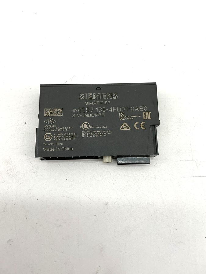Used Siemens 6ES7135-4FB01-0AB0 Simatic S7 Electronics Module