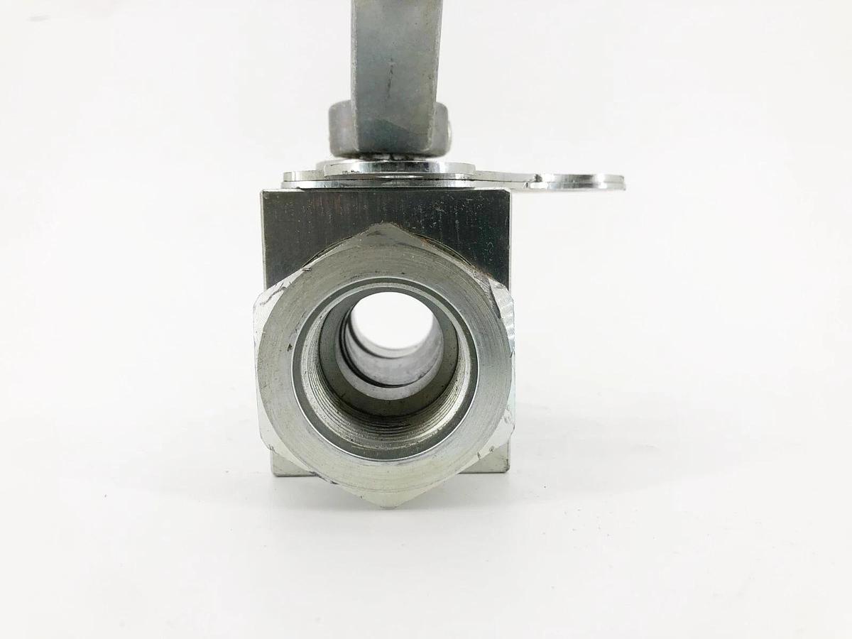 Used Anchor Fluid Power AE2S#16-11DB 2-Way Ball Valve #16SAE Ports 5075PSI