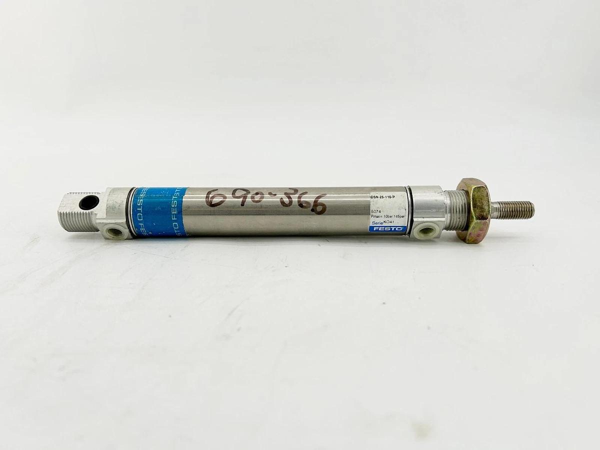New Festo DSN-25-110-P Pneumatic Cylinder 10Bar 145PSI 5074
