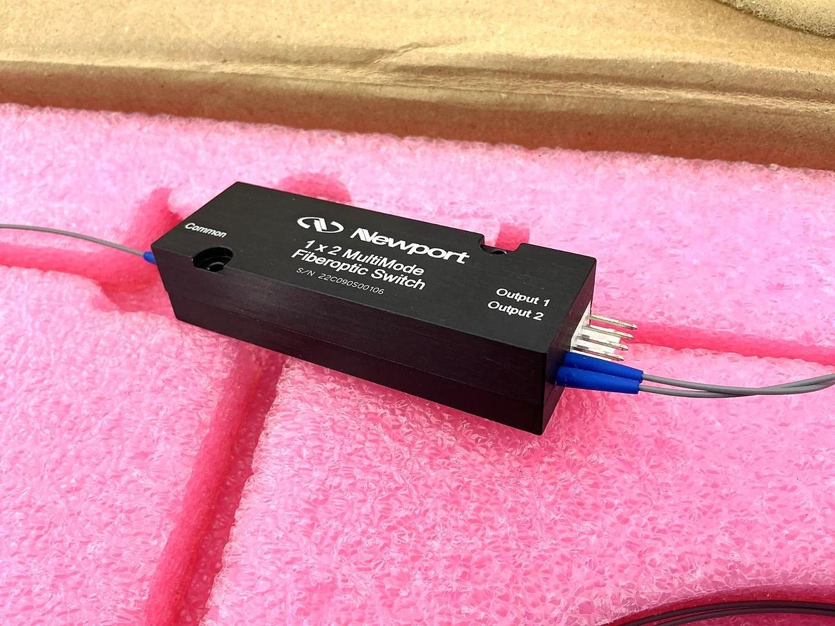 New Newport SP-12-62-N-8/13-N-N-9-1-Z 1X2 Fiberoptic Switch MPSN-62-12-OPT