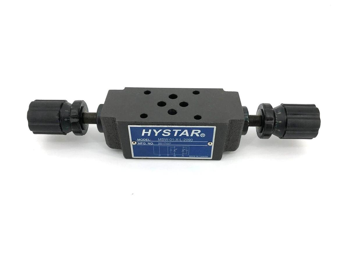 New Hystar MSW-01-X-L-NPT Throttle Modular Valve