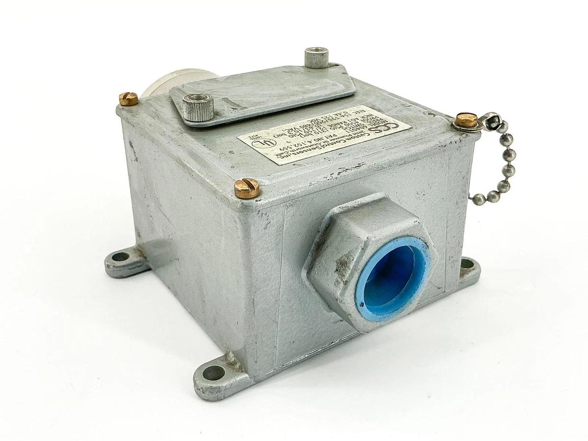 New Custom Control Sensors Inc 604G11 Pressure Switch 4500PSIG 480VAC - No Box